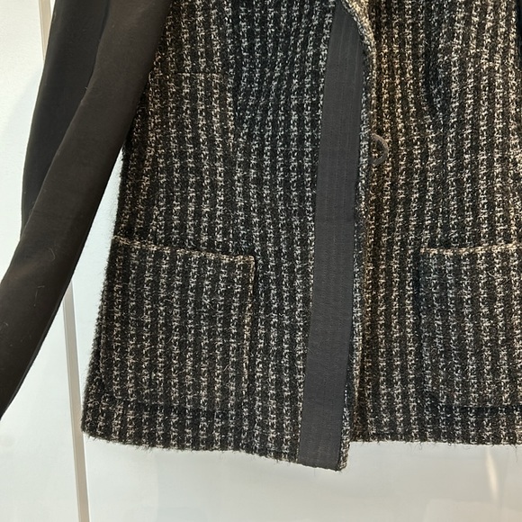 🔥SOLD🔥 BALENCIAGA PARIS black wool blend blazer - Picture 2 of 11